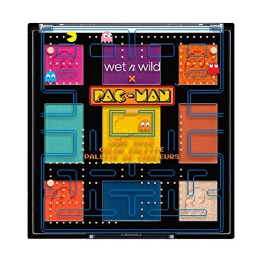 Pac-Man wet n wild eyeshadow palette limited edition​